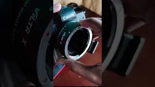 Canon M50 Mark ii Canon 50mm & Viltrox Speed Booster😍