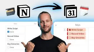 How to EASILY Add a Notion Database to Notion Calendar