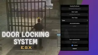 Esx Doorslock | Door Locking System with Job & Item Permissions