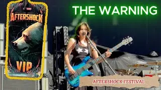 I saw THE WARNING live for the FIRST TIME! - Aftershock Festival 🔥
