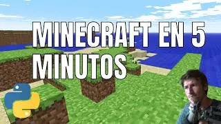 Creating Minecraft in 5 minutes programming in Python