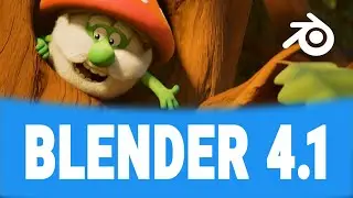 BLENDER 4.1 ВЖЕ ТУТ, ВСЕ ЩО ТРЕБА ЗНАТИ ПРО АПДЕЙТ УРК UKR  Огляд українською