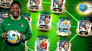 ОБЗОР САМОГО ТОПОВОГО СОСТАВА В FIFA MOBILE 20! 191 OVR IN FIFA MOBILE 20!