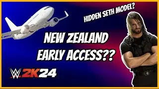 WWE2K24 - Going to New Zealand?? + Hidden Seth Model [UPDATE] #wwe2k24 #wwe