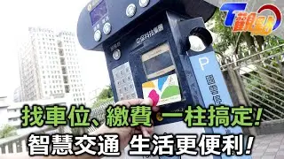 路邊停車找車位繞半天! 智慧停車桿! 找空位、繳費一起搞定!別以為亂停車沒人發現! 科技執法抓違停! 智慧交通更便利! T觀點 20240907 (3/3)
