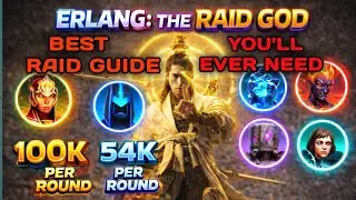 ☣ Proper Raid Giude • ERLANG Vs All RAID BOSSES • Shadow Fight 3