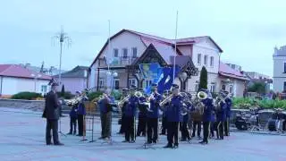 Концерт духового оркестра г. п. Новоельня в Дятлово