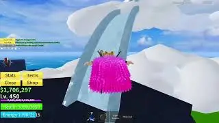 Getting to upper skylands in blox fruits!