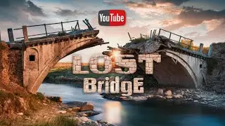 drone flight lost bridge italy 4k