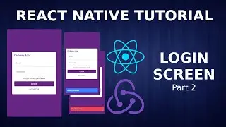 React Native Tutorial #10.1 - Login Page #2 - Recover password functionality with Redux