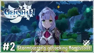 Genshin Impact CBT2 iOS/Android Gameplay Episode 2: Stormterror's attacking Mondstadt!