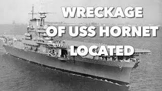 Wreckage of USS Hornet Located by RV Petrel