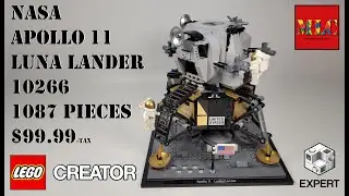 10266 - Creator Expert - NASA Apollo 11 Lunar Lander - 1087 Pieces - $99.99