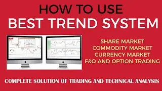How to use best trend system| BEST TREND SYSTEM Is  Automatic Buy sell signal software