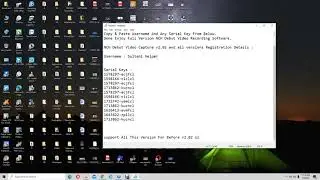 Debut Video Capture   registration code all version support