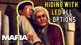 Hiding With Leo Galante (All Options) - Mafia II: Definitive Edition 4K HDR