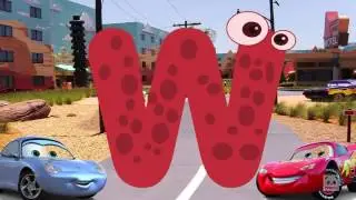 Disney Cars ABC Song for Baby   CARS 2 Lightning Mcqueen   Mater Nursery Rhymes New Song 2