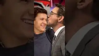 Tom Holland and  RDJ x [edit🕸️]#avengers#shorts