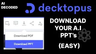 Decktopus AI ( Easy Tutorial )