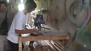 Proses pembuatan pigura