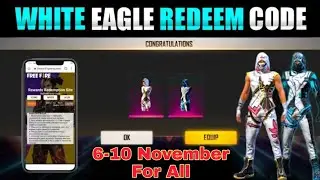 Free Fire Redeem Code Today | 6 November Redeem Code Free Fire | FF Redeem Code Today 6 November