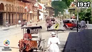 Bandung in the Past in 1927 | Colorful Rare Videos