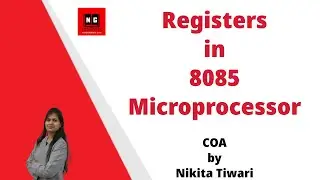 8085 Registers | Registers in 8085 Microprocessor | Computer System Architecture and Organization