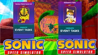 FASTEST WAY TO UNLOCK **DETECTIVE TAILS** & **METAL SONIC GOLD**.