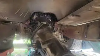 DIY transmission removal in 10 minutes 96 dodge ram