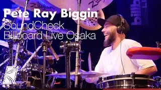 Pete Ray Biggin (Leve 42) -SoundCheck - Billboard Live Osaka