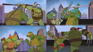 Nick Turtles Meet Classic Turtles - Teenage Mutant Ninja Turtles Legends