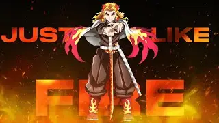 Demon slayer [AMV] - Just Like Fire (Warriors Light Em Up)