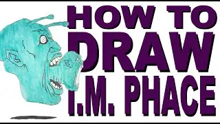 How to draw I.M. Phace (Battle Cats)