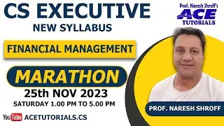 CS EXECUTIVE NEW SYLLABUS FM MARATHON