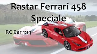 Rastar Ferrari 458 Speciale Convertible RC Car 1:14 Remote Control Toys Car Model Sports