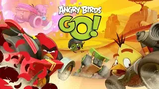 Angry Birds Go Прохождение игры.