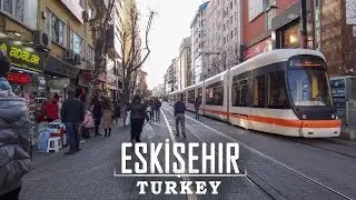 Turkey's Most Beautiful City - Eskişehir Walking Tour in Winter