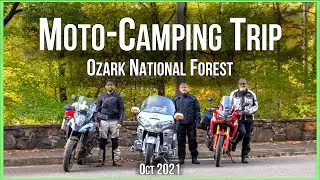 Moto-Camping ADV Trip - Ozark National Forest
