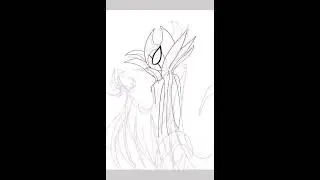 Рисую грима из игры Hollow knight