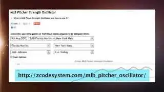 Oscilador para lanzadores (pitchers) para la MLB