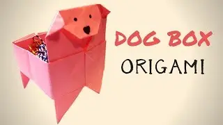 Снова в школу! Как сделать оригами коробочку DOG для скрепок. Creative diy projects