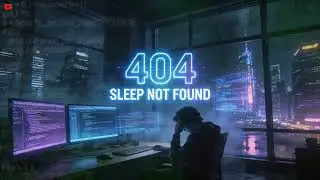 404 SLEEP NOT FOUND — Futuristic Coding Chillstep Music Playlist... 