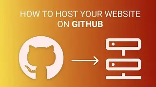 How to host on GITHUB