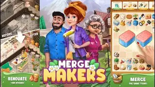 Merge Markers: Renovation gameplay part 1 (Android, IOS)