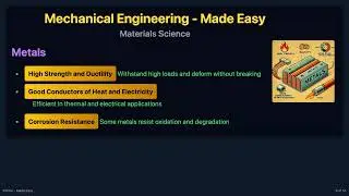 🔬✨ Materials - Discover the Wonders of Materials Science - Mechanical Engineering - Made Easy - 🔬✨