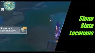 Stone Slate Locations | Tsurimi Island