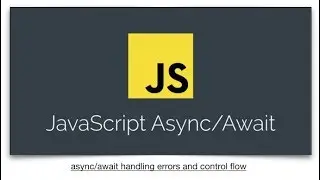 Ep1: async/await - handling errors and control flow, streamed Fri 16 Feb