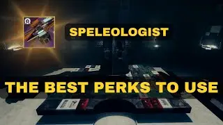 What To Do When Crafting SPELEOLOGIST in Destiny 2!