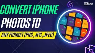 How to Convert photos to other format ( JPG, JPEG, PNG) in iPhone? | iPhone and iOS