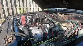 1986 4WD S10 Blazer LS Swap First Start